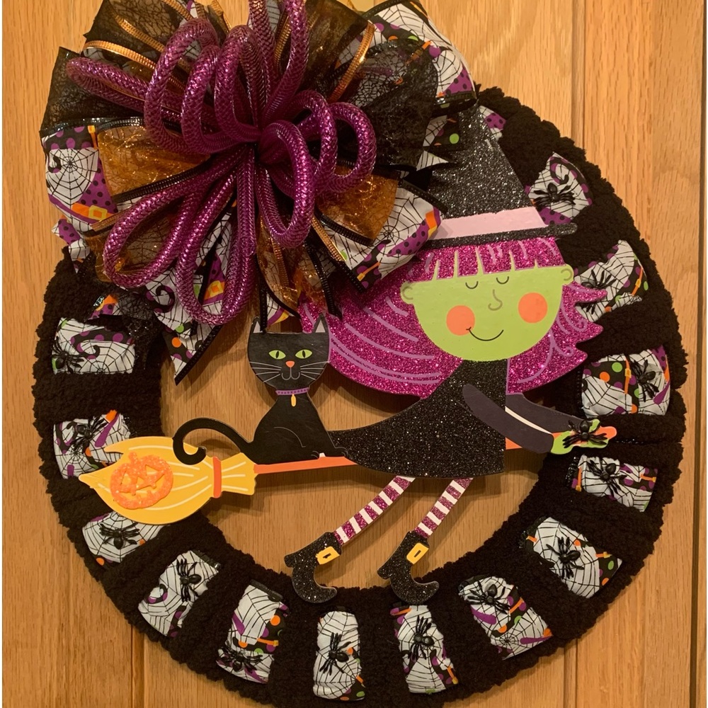 Handmade Halloween Wreath